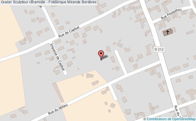 plan Sculpteur Céramiste - Frédérique Mirande Bordères Bordères