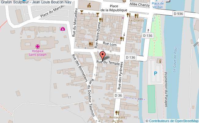 plan Sculpteur - Jean Louis Boucon Nay Nay