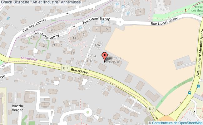 Sculpture "'Art et l'Industrie"