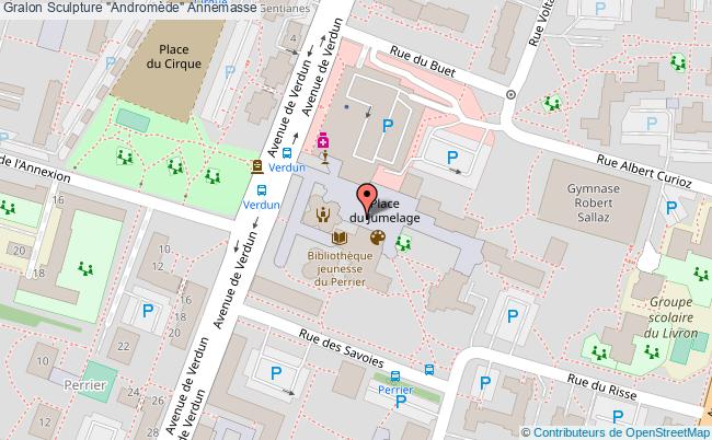 Sculpture "Andromède"