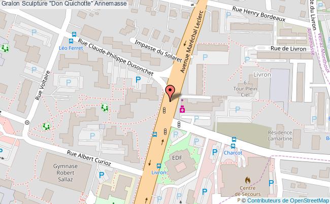 Sculpture "Don Quichotte"