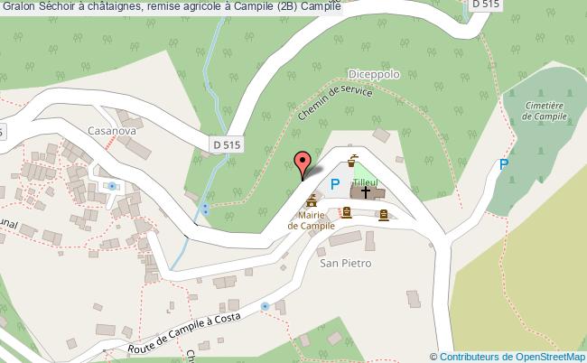 plan Séchoir à Châtaignes, Remise Agricole à Campile (2b) Campile Campile