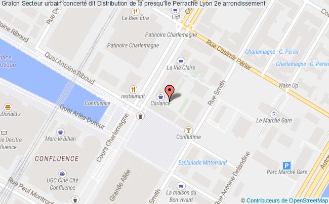 plan Secteur Urbain Concerté Dit Distribution De La Presqu'île Perrache Lyon 2e Arrondissement Lyon 2e arrondissement