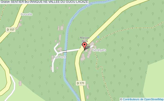 SENTIER BOTANIQUE NE VALLEE DU GIJOU