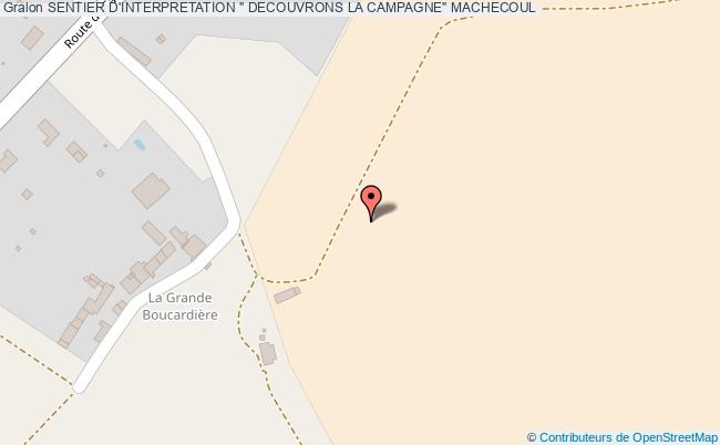 SENTIER D'INTERPRETATION " DECOUVRONS LA CAMPAGNE"