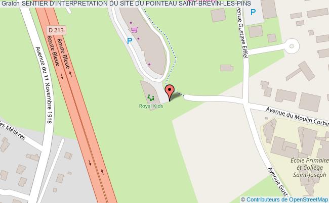 plan Sentier D'interpretation Du Site Du Pointeau Saint-brevin-les-pins SAINT-BREVIN-LES-PINS