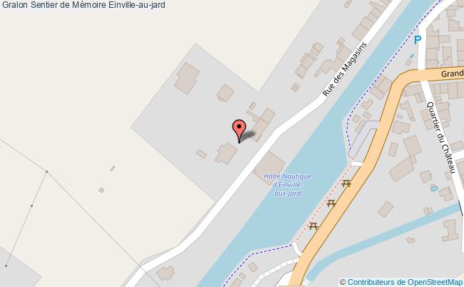 plan Sentier De Mémoire Einville-au-jard Einville-au-jard