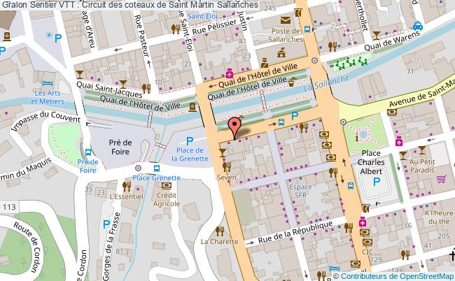 Sentier VTT : Circuit des coteaux de Saint Martin