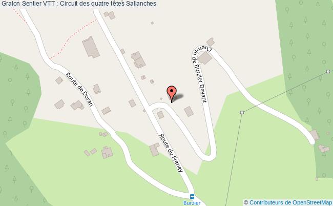 Sentier VTT : Circuit des quatre têtes