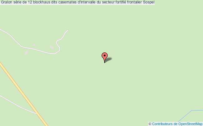 plan Série De 12 Blockhaus Dits Casemates D'intervalle Du Secteur Fortifié Frontalier Sospel Sospel