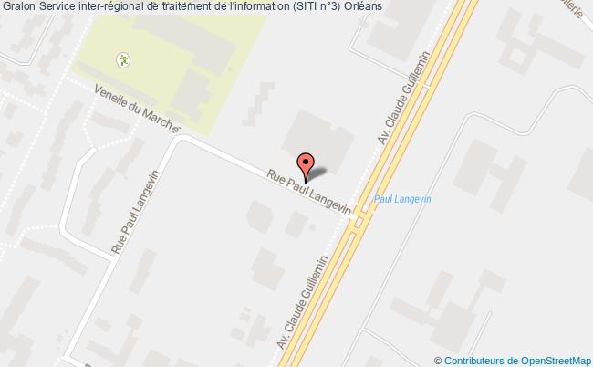 plan Service Inter-régional De Traitement De L'information (siti N°3) Orléans Orléans