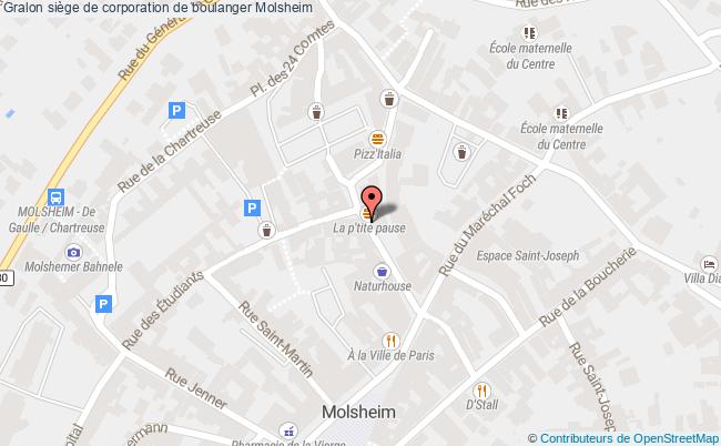 plan Siège De Corporation De Boulanger Molsheim Molsheim