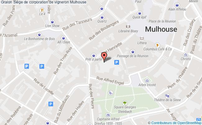 plan Siège De Corporation De Vigneron Mulhouse Mulhouse