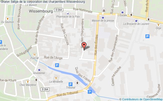 plan Siège De La Corporation Des Charpentiers Wissembourg Wissembourg