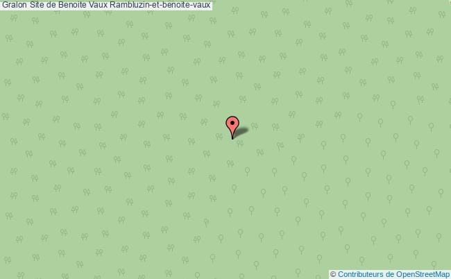 plan Site De Benoite Vaux Rambluzin-et-benoite-vaux Rambluzin-et-benoite-vaux