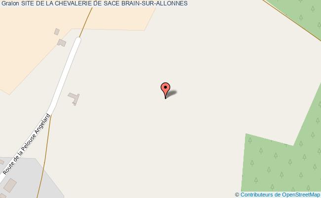 plan Site De La Chevalerie De Sace Brain-sur-allonnes BRAIN-SUR-ALLONNES