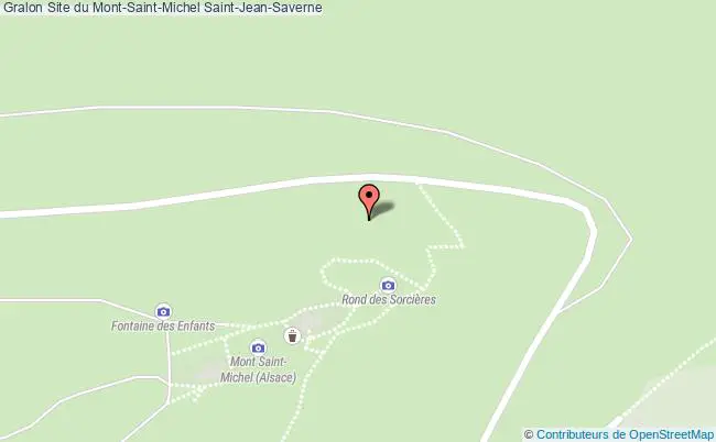 plan Site Du Mont-saint-michel Saint-jean-saverne Saint-Jean-Saverne