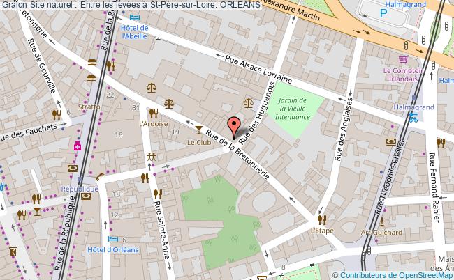 Site naturel : Entre les levées à St-Père-sur-Loire.