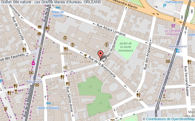 Site naturel : Les Grands Marais d'Auneau.