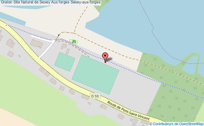 plan Site Naturel De Sexey Aux Forges Sexey-aux-forges Sexey-aux-forges