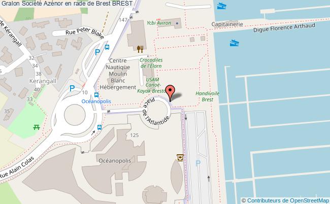 plan Société Azénor En Rade De Brest Brest BREST