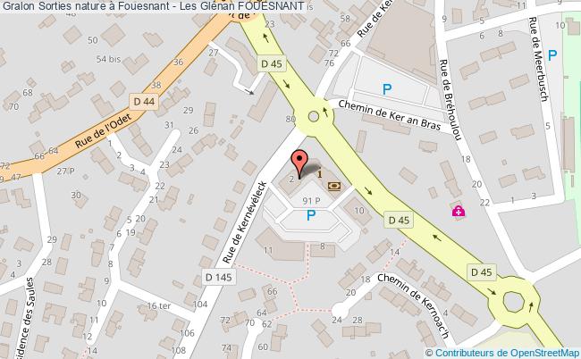 plan Sorties Nature à Fouesnant - Les Glénan Fouesnant FOUESNANT