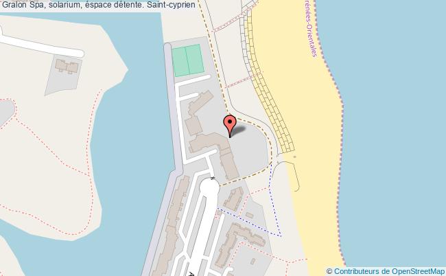 plan Spa, Solarium, éspace Détente. Saint-cyprien Saint-cyprien