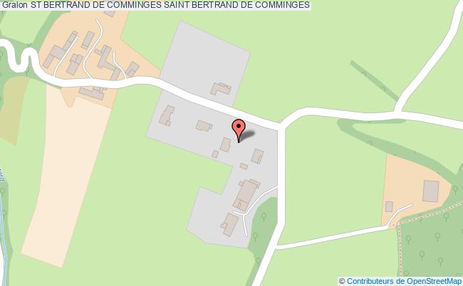 plan St Bertrand De Comminges Saint Bertrand De Comminges SAINT BERTRAND DE COMMINGES