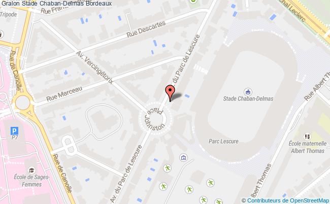 plan Stade Chaban-delmas Bordeaux Bordeaux