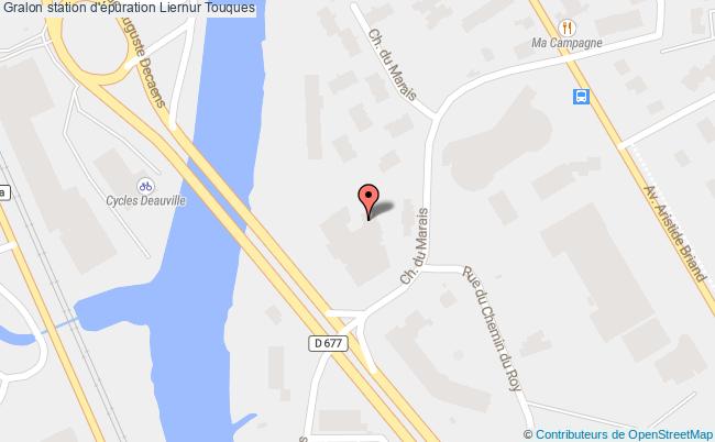 plan Station D'épuration Liernur Touques Touques