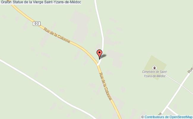 plan Statue De La Vierge Saint-yzans-de-médoc Saint-Yzans-de-Médoc