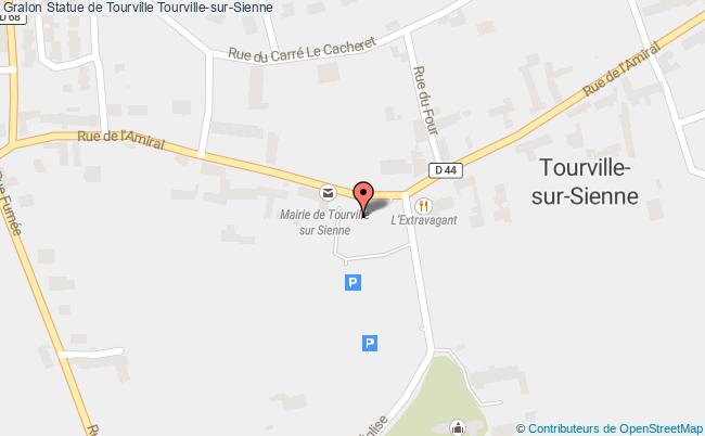 Statue de tourville Tourvillesursienne tourisme
