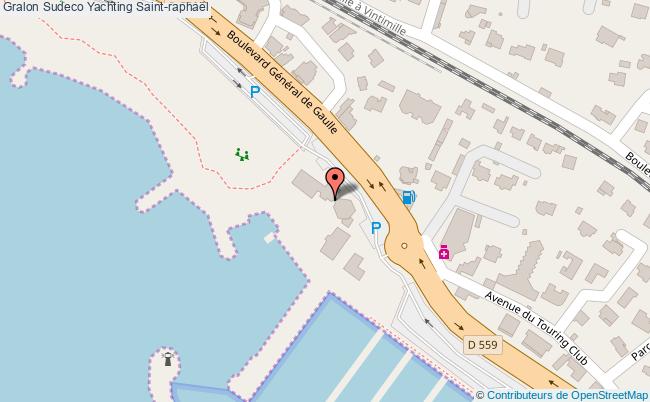 plan Sudeco Yachting Saint-raphaël Saint-raphaël