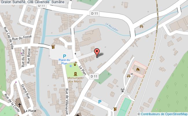 plan Sumène, Cité Cévenole  Sumène Sumène