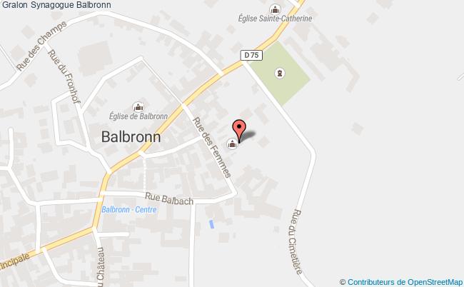 Synagogue Balbronn tourisme