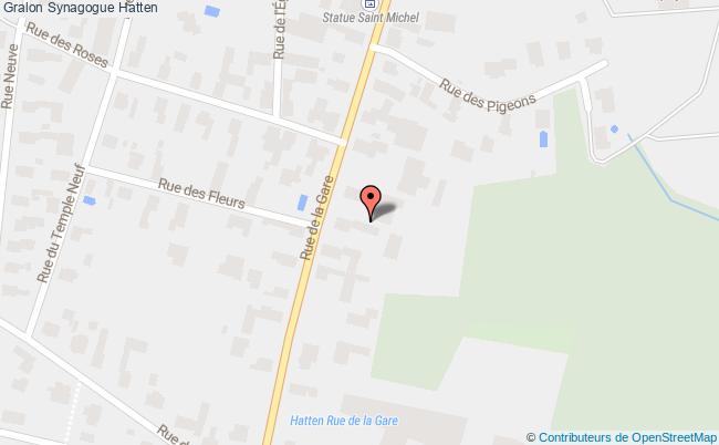 plan Synagogue Hatten Hatten