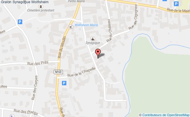 plan Synagogue Wolfisheim Wolfisheim