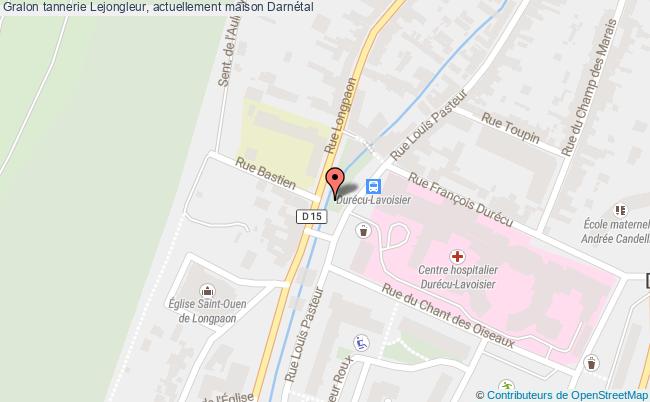 plan Tannerie Lejongleur, Actuellement Maison Darnétal Darnétal