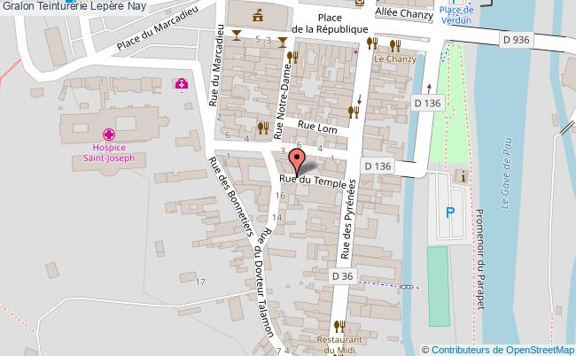 plan Teinturerie Lepère Nay Nay