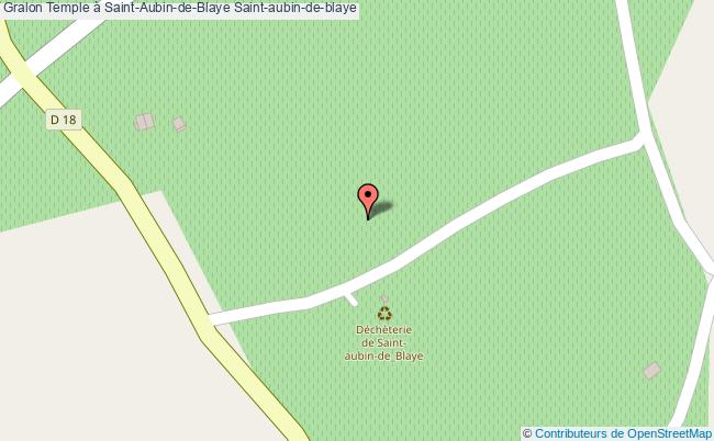 Temple à Saint-Aubin-de-Blaye