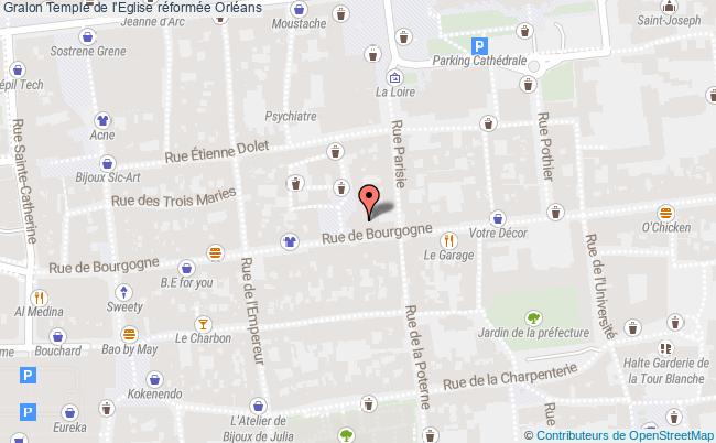 plan Temple De L'eglise Réformée Orléans Orléans