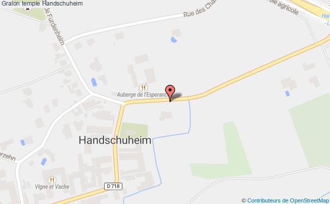 plan Temple Handschuheim Handschuheim