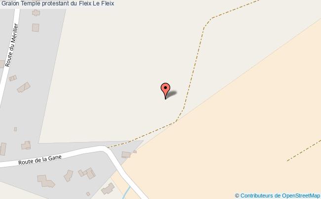 plan Temple Protestant Du Fleix Le Fleix Le Fleix