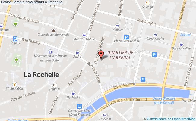 Temple protestant La rochelle tourisme