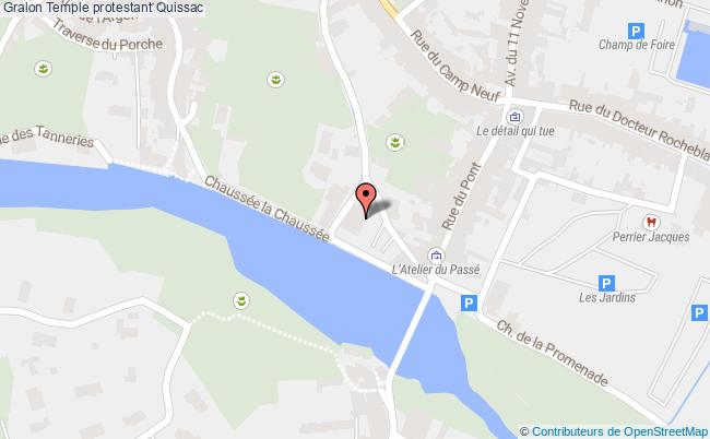 plan Temple Protestant Quissac Quissac