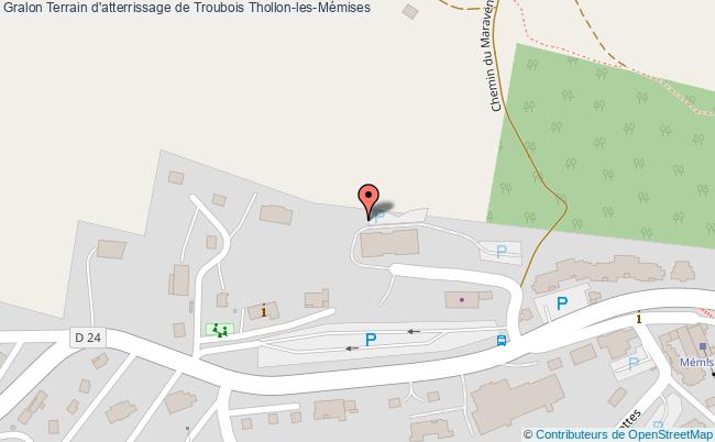 Terrain d'atterrissage de Troubois