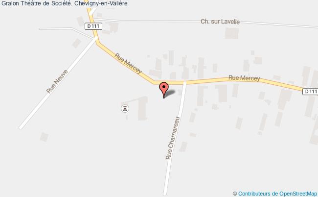 plan Théâtre De Société. Chevigny-en-valière Chevigny-en-Valière