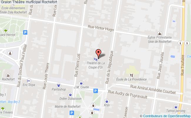 plan Théâtre Municipal Rochefort Rochefort