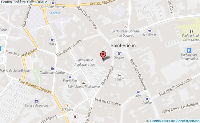 plan Théâtre Saint-brieuc Saint-Brieuc