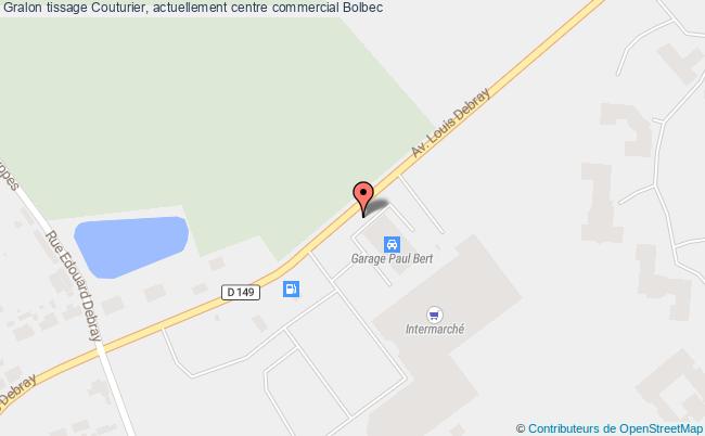 tissage Couturier, actuellement centre commercial